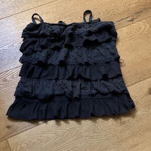 Abercrombie & Fitch Black Knit Top